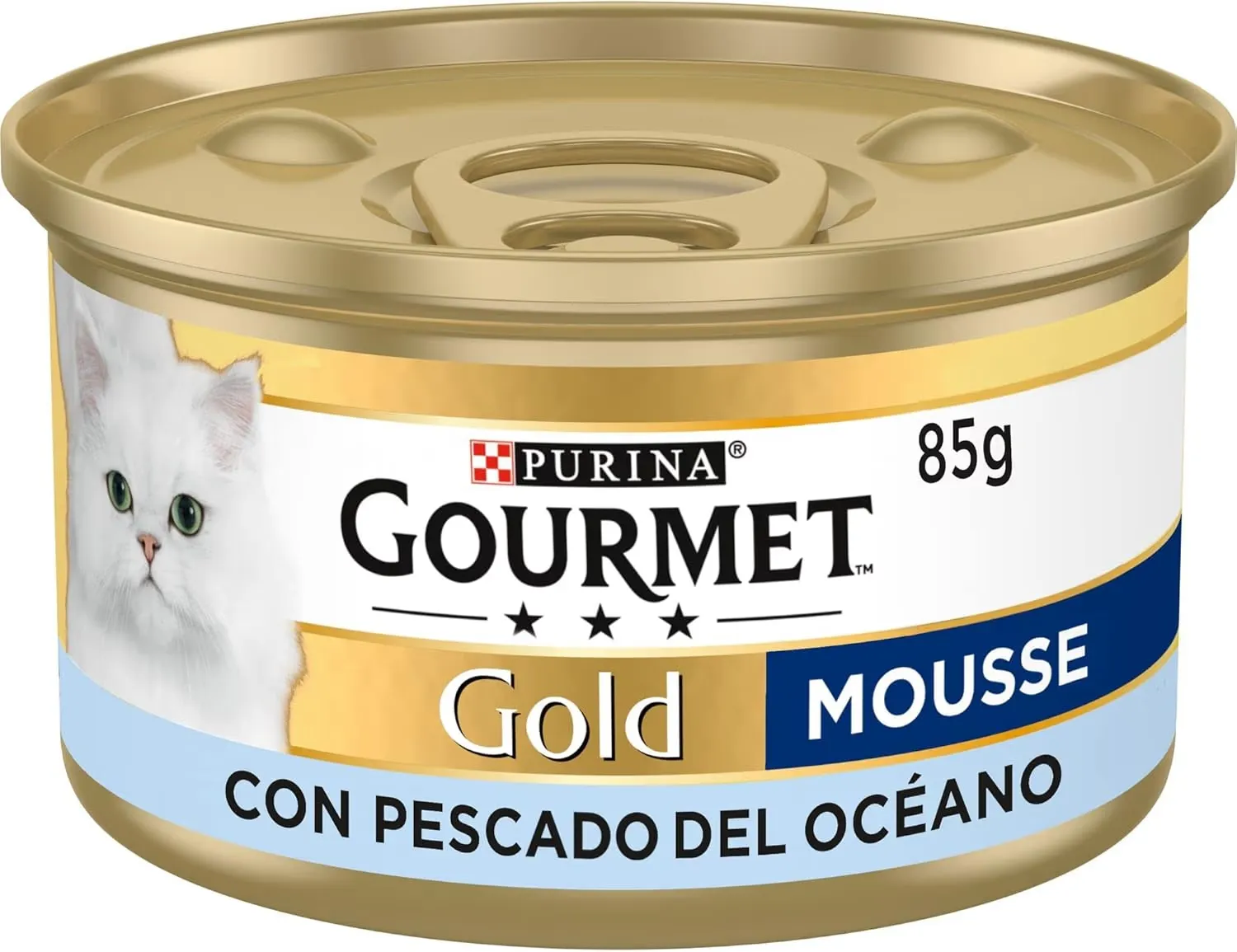 GOURMET Gold Mousse pescado para gato adulto 24x85g