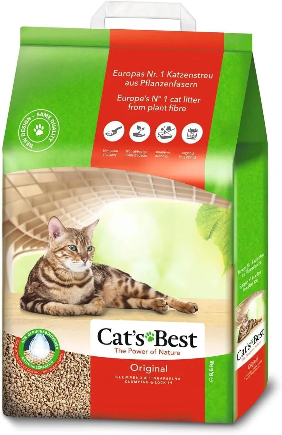 Opinión de Arena aglomerante para gatos Cat's Best 20 L: lo que debes saber antes de comprarlo — imagen 2
