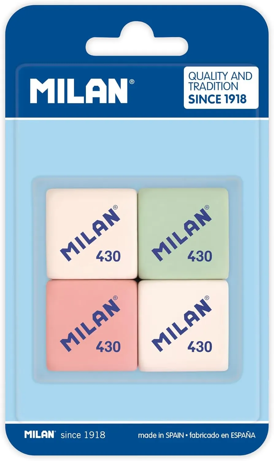 Gomas de borrar MILAN 430 pack de 4 unidades: ¿chollo real o mejor dejarlo pasar?