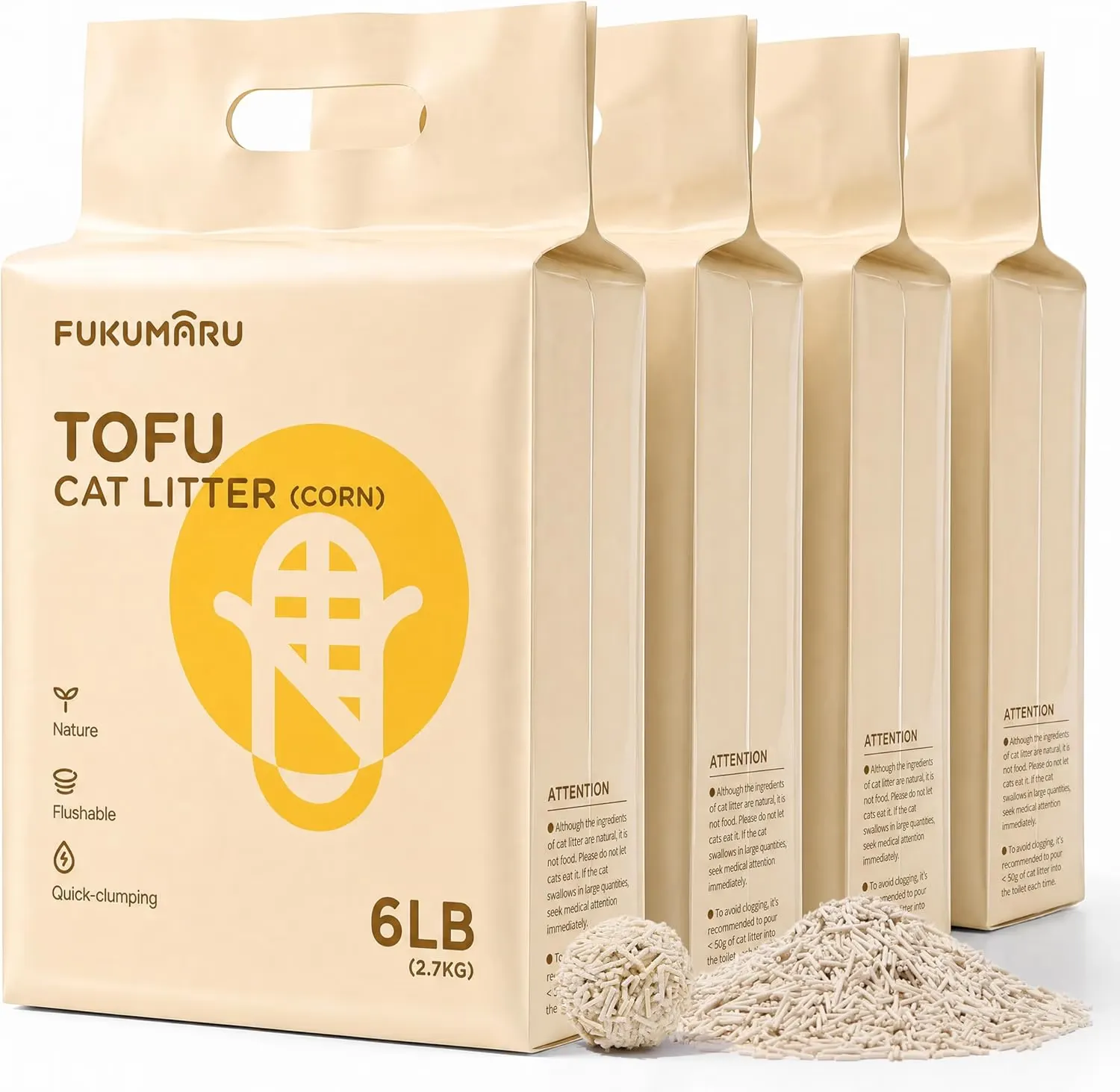 ¿Merece la pena Arena de tofu para gatos FUKUMARU 10,8 kg? Análisis a fondo — imagen 2