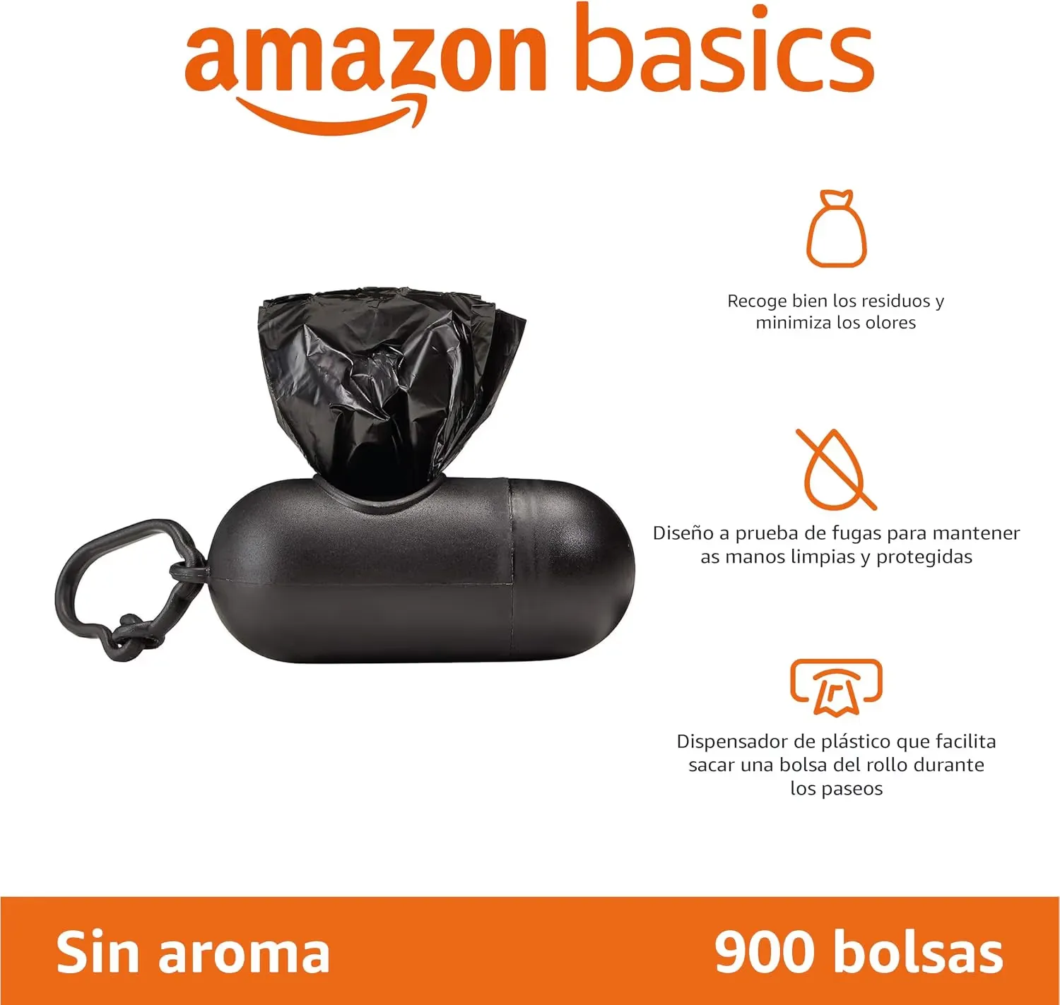 Análisis de bolsas higiénicas para perros Amazon Basics 900 uds con dispensador: lo bueno, lo mejorable y para quién es — imagen 2