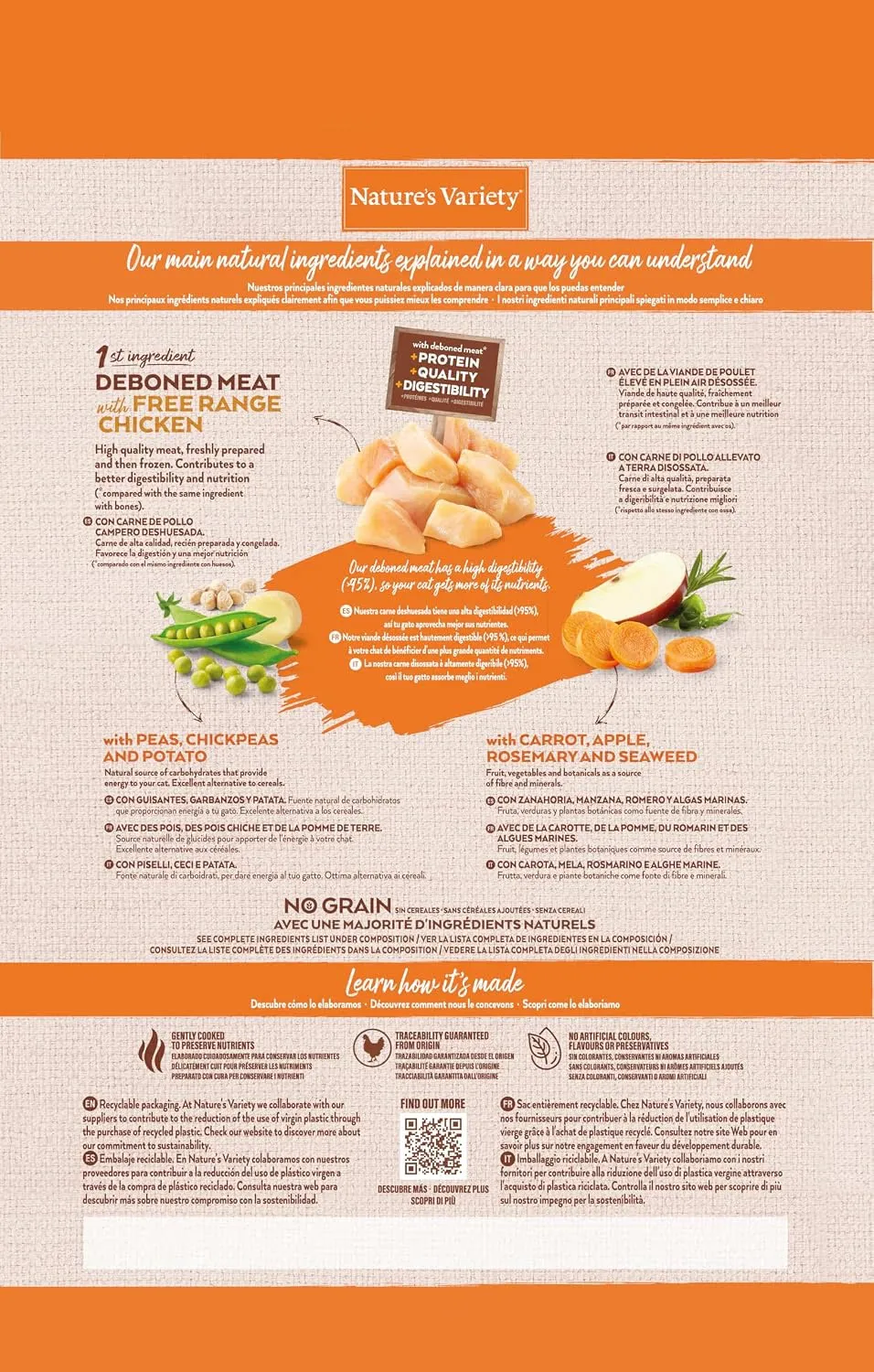 Pienso para gatos esterilizados Nature's Variety sin granos con pollo 3 kg: ventajas, pegas y veredicto final — imagen 3