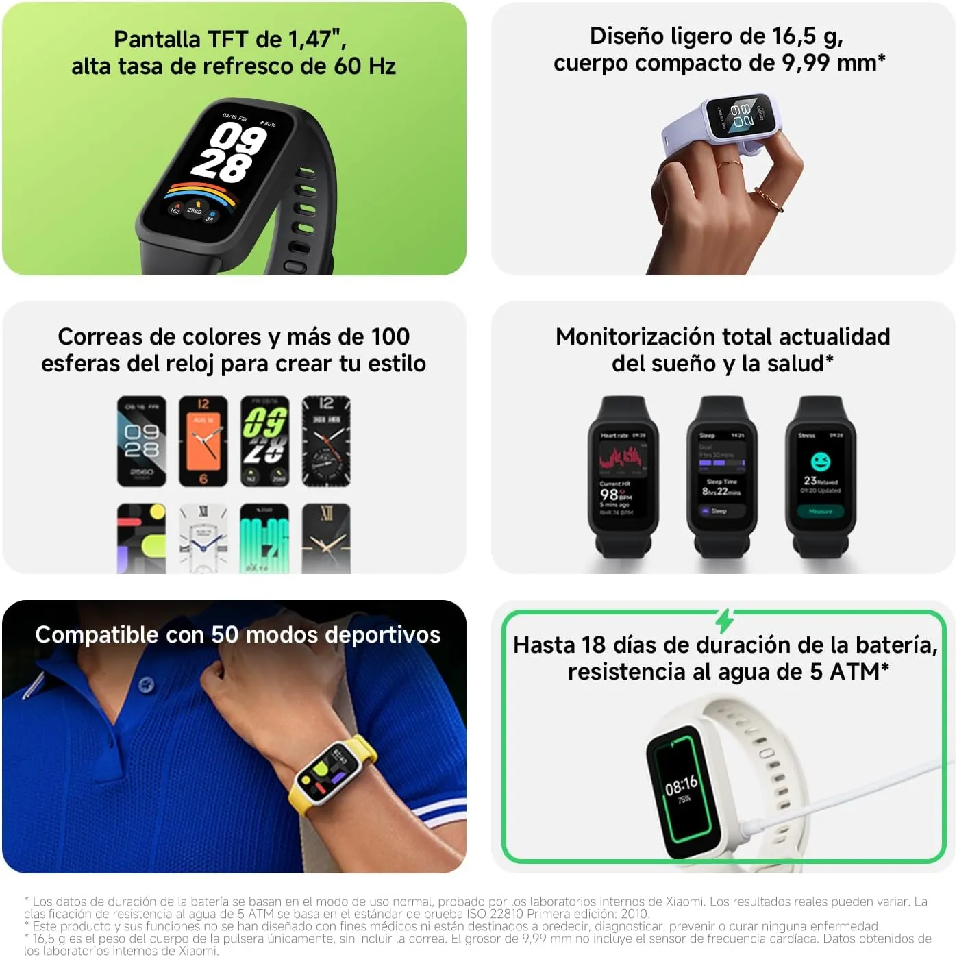Pulsera de actividad Xiaomi Smart Band 9 Active, a examen: pros, contras y veredicto — imagen 2